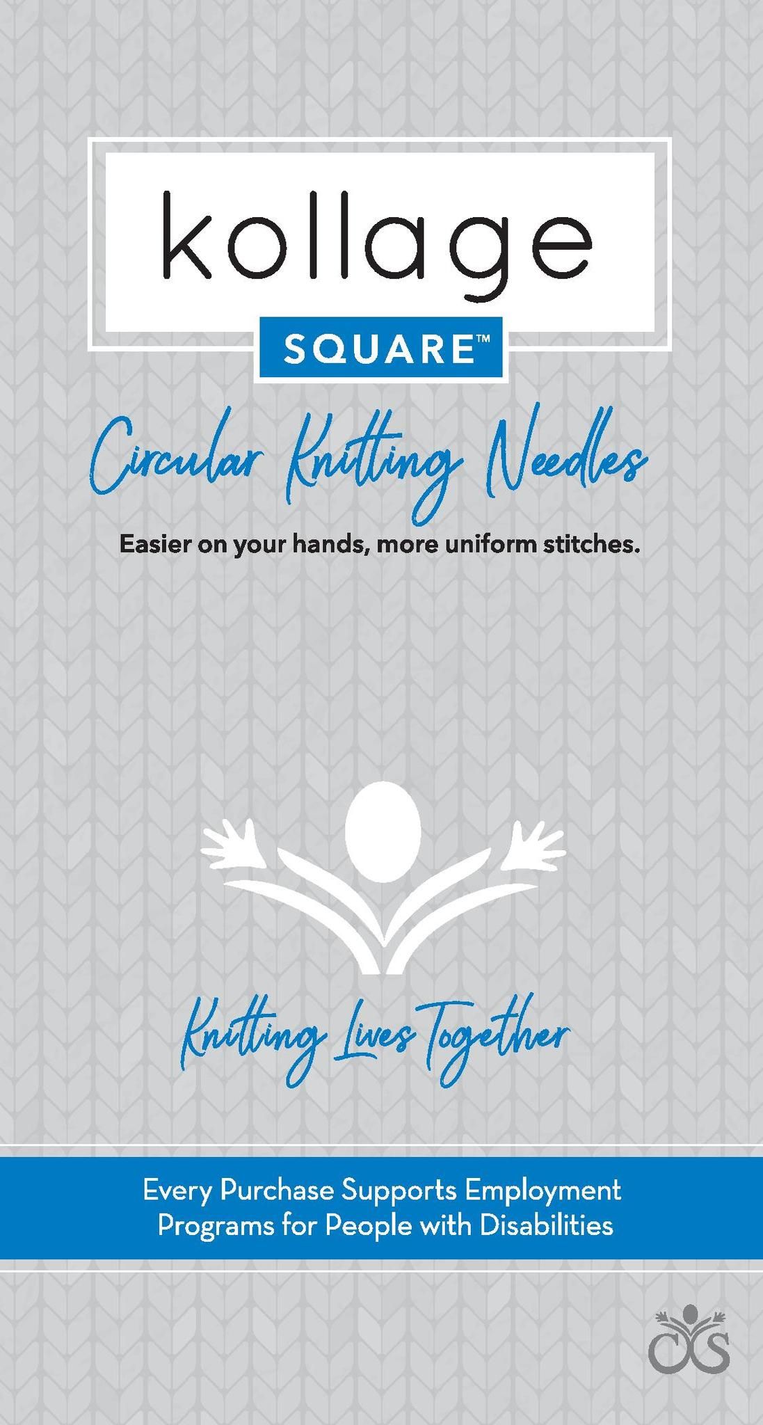 Kollage, Grey Soft Cable Circular Needles - YARNBOWKollage, Grey Soft Cable Circular Needles