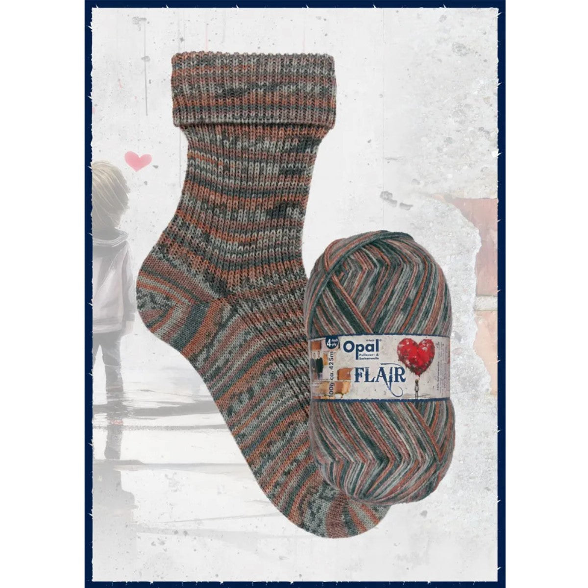Opal, 4-Ply Sock