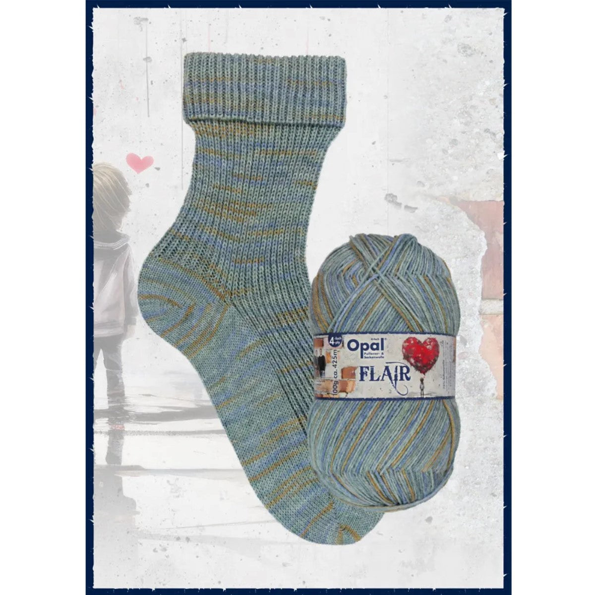 Opal, 4-Ply Sock