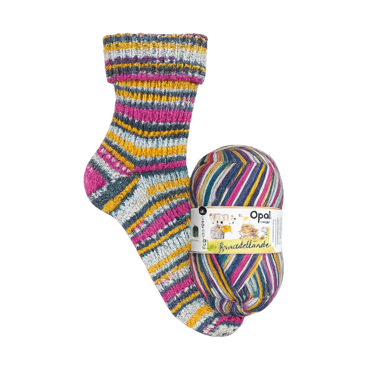 Opal, 6-Ply Sock