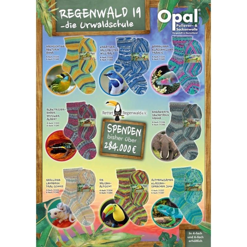Opal, 6 - Ply Sock - YARNBOWOpal, 6 - Ply Sock