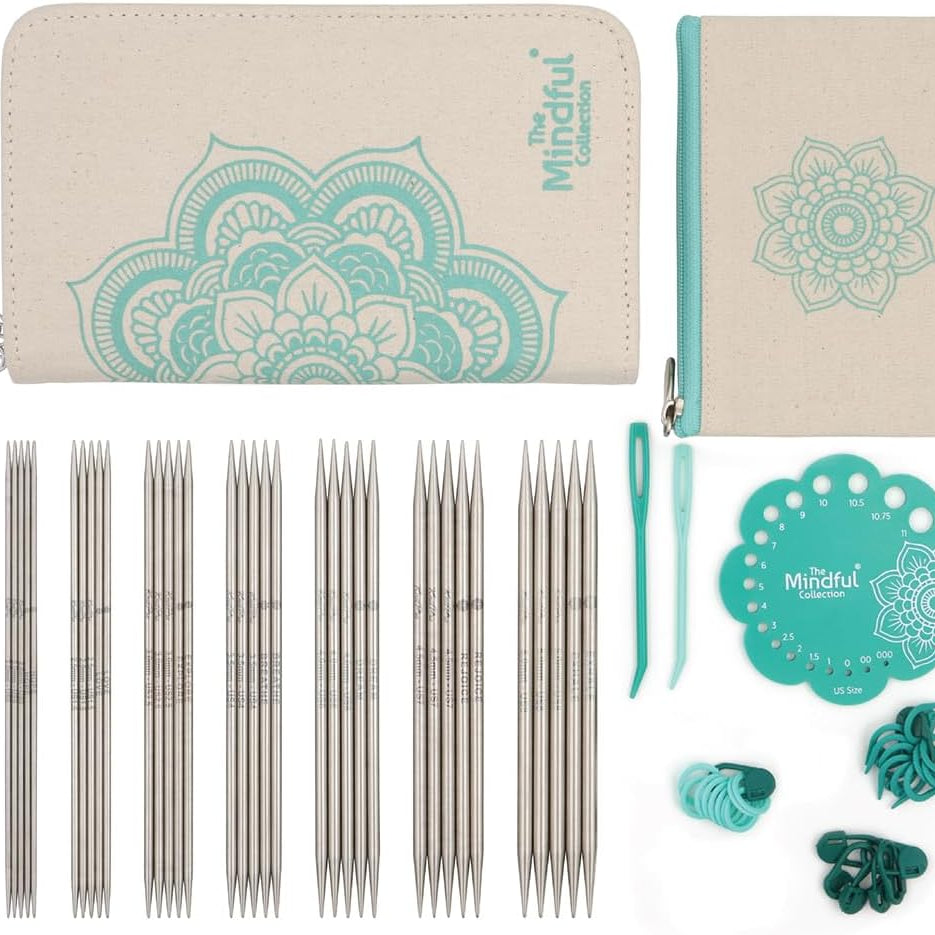 Knitter-s Pride-KnitPro - Sock Needles Set Mindful Grateful 6"