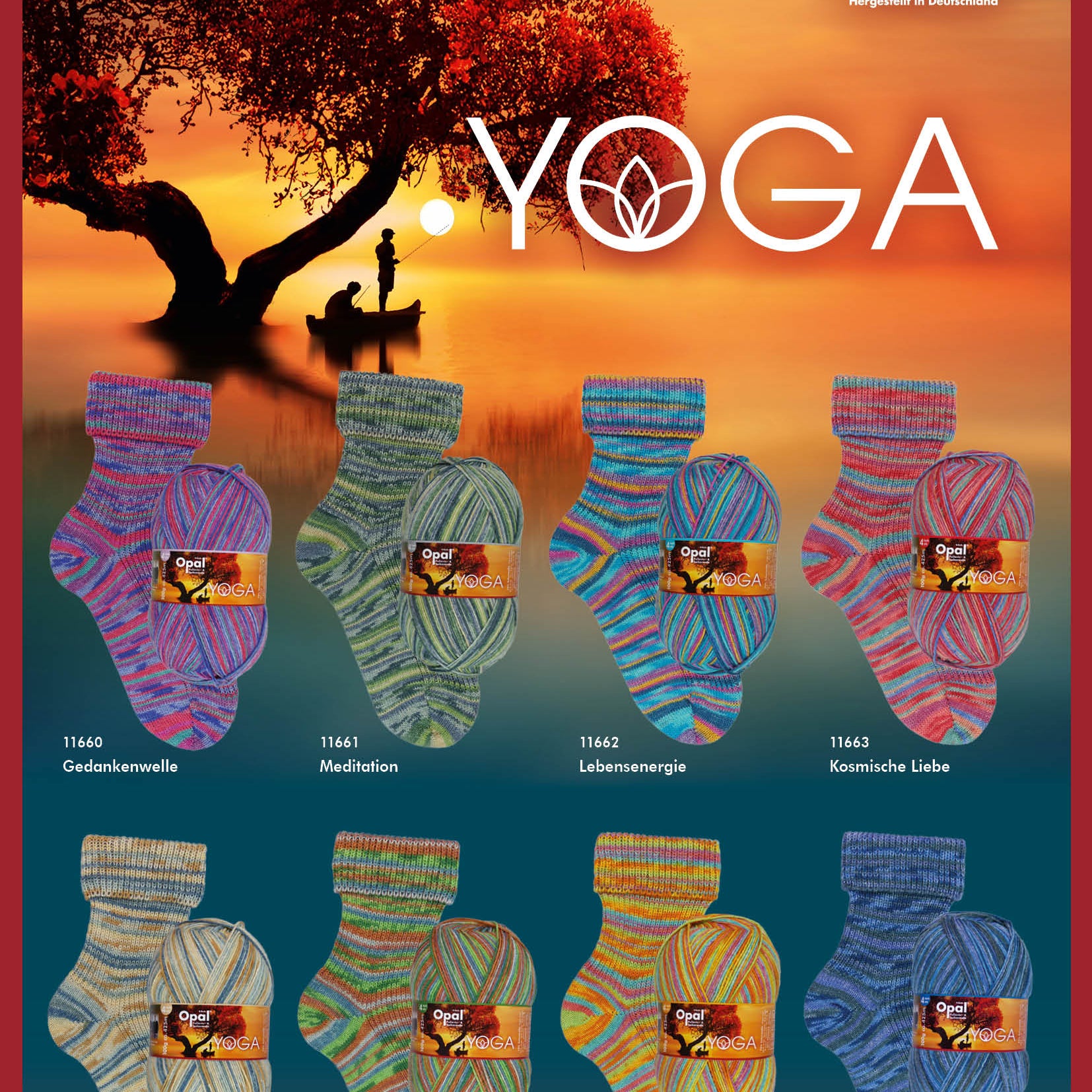 Opal, 4-Ply Sock - Yoga Collection