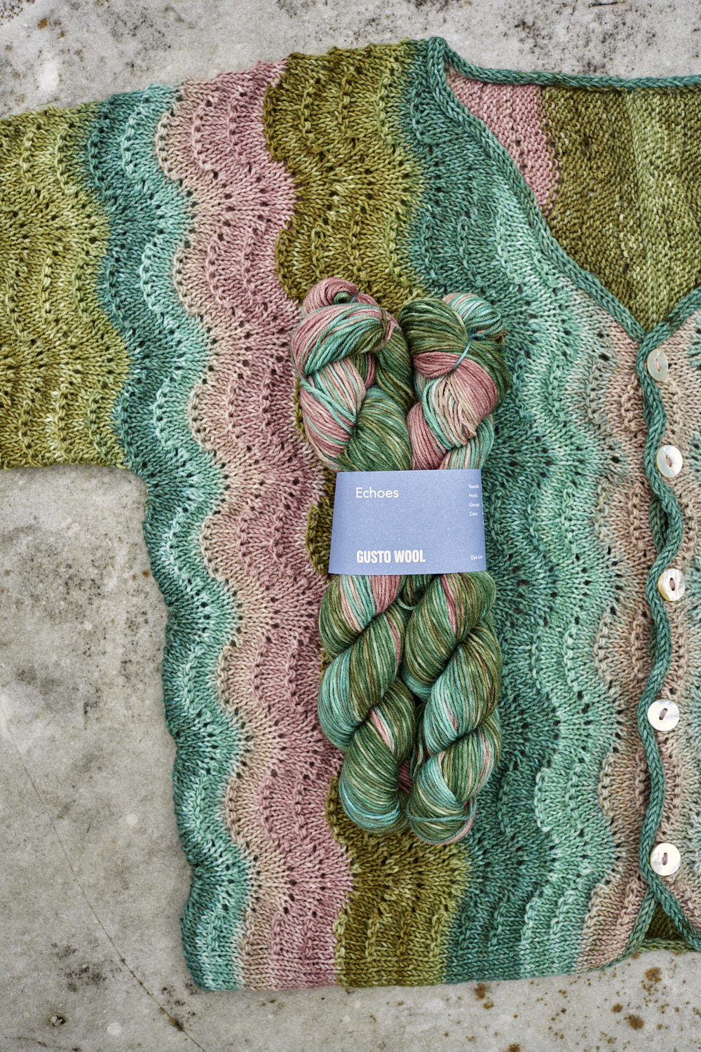 Gusto Wool, Echoes Fingering