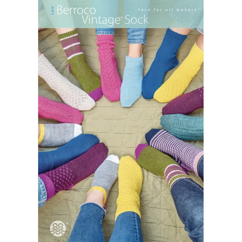 Berroco Booklet - 441 - Vintage Sock - YARNBOWBerroco Booklet - 441 - Vintage Sock