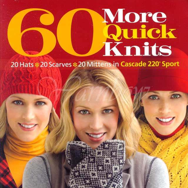 Cascade Yarns Book - 60 More Quick Knits - YARNBOWCascade Yarns Book - 60 More Quick Knits