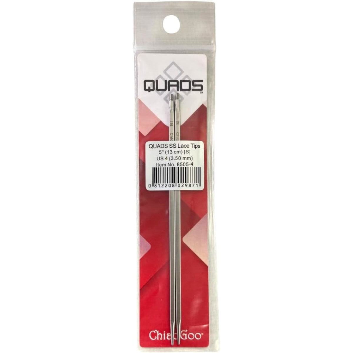 ChiaoGoo, Quads Interchangeable Knitting Needle Tips
