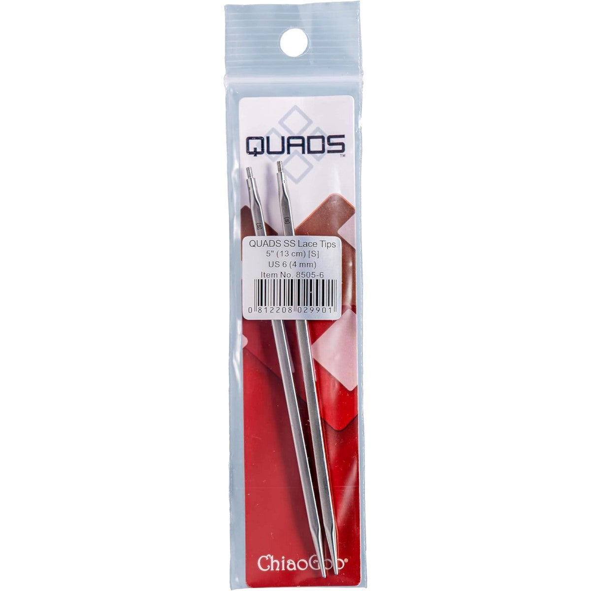 ChiaoGoo, Quads Interchangeable Knitting Needle Tips