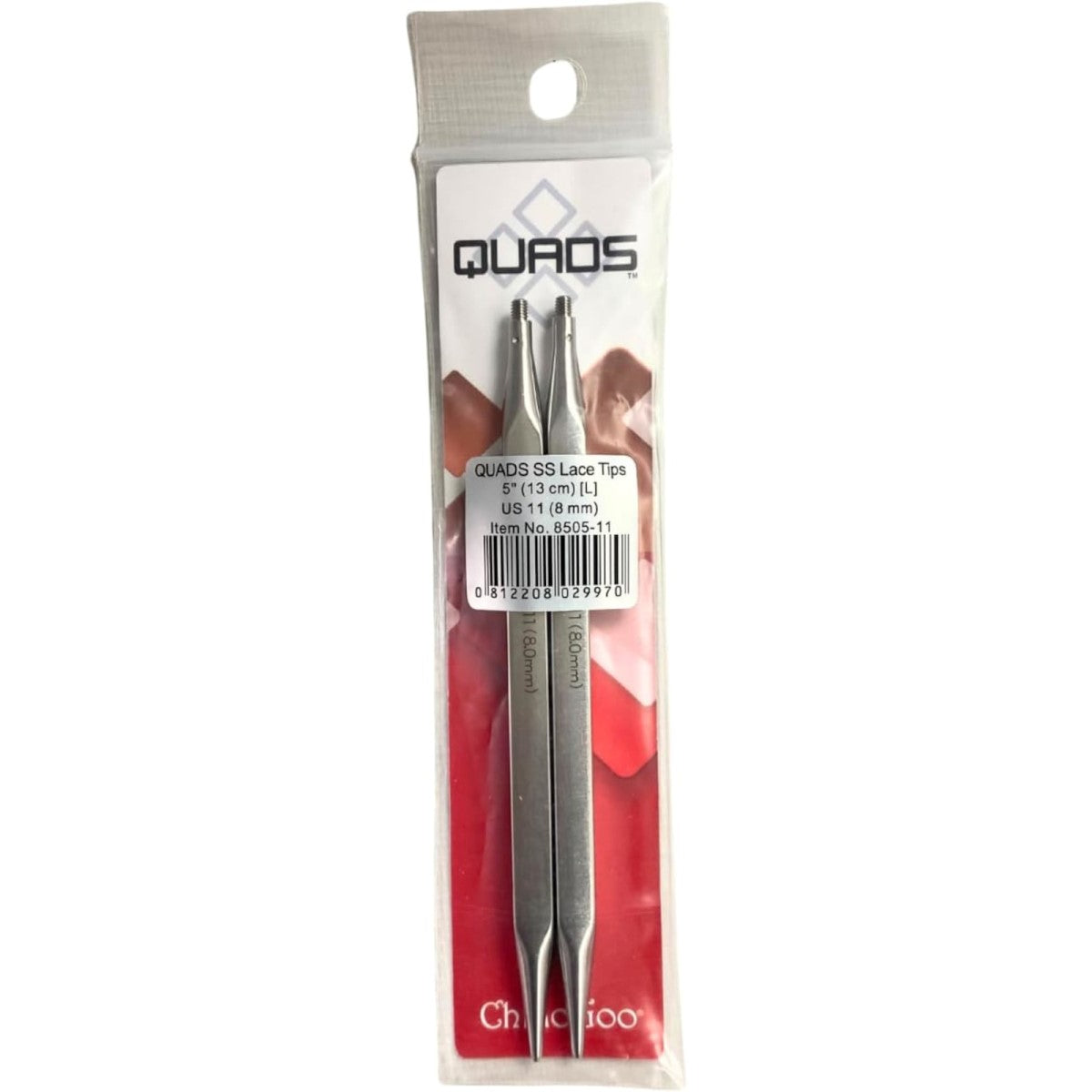 ChiaoGoo, Quads Interchangeable Knitting Needle Tips