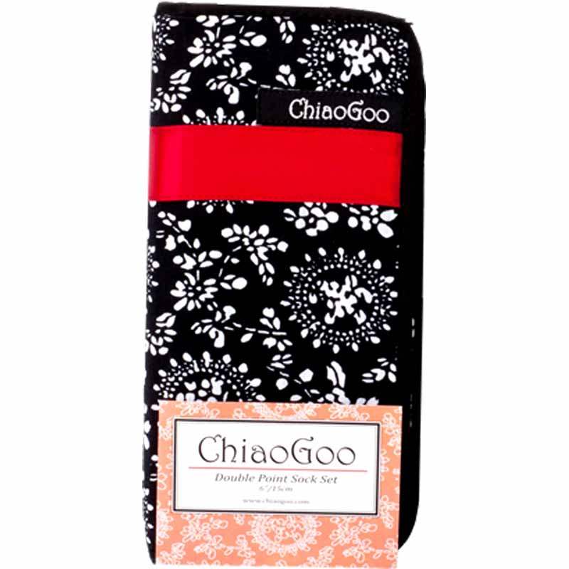 ChiaoGoo - Double Point Needle Sock Sets 6" Stainless Steel - YARNBOWChiaoGoo - Double Point Needle Sock Sets 6" Stainless Steel