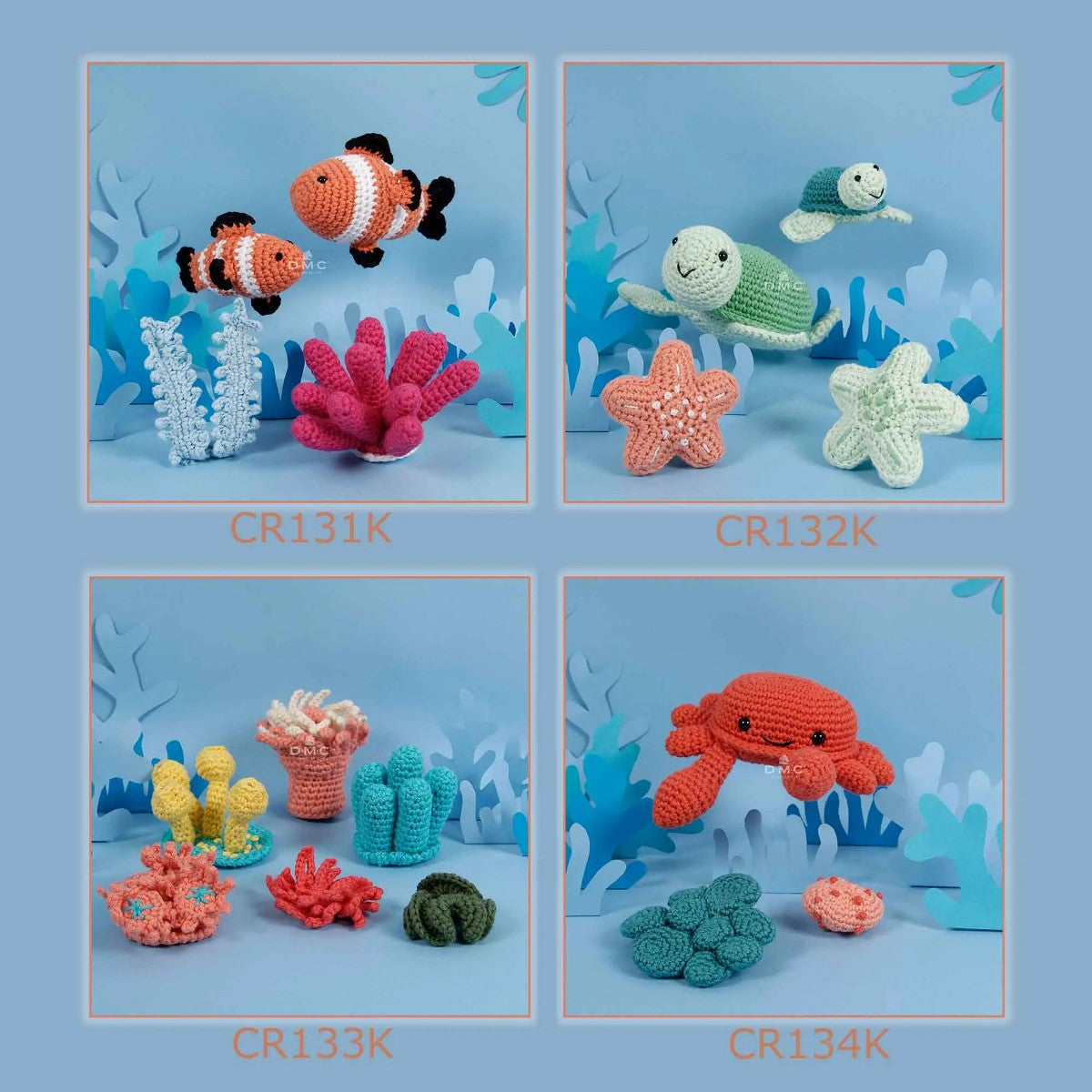 DMC - Amigurumi Kit, Sea Life Collection
