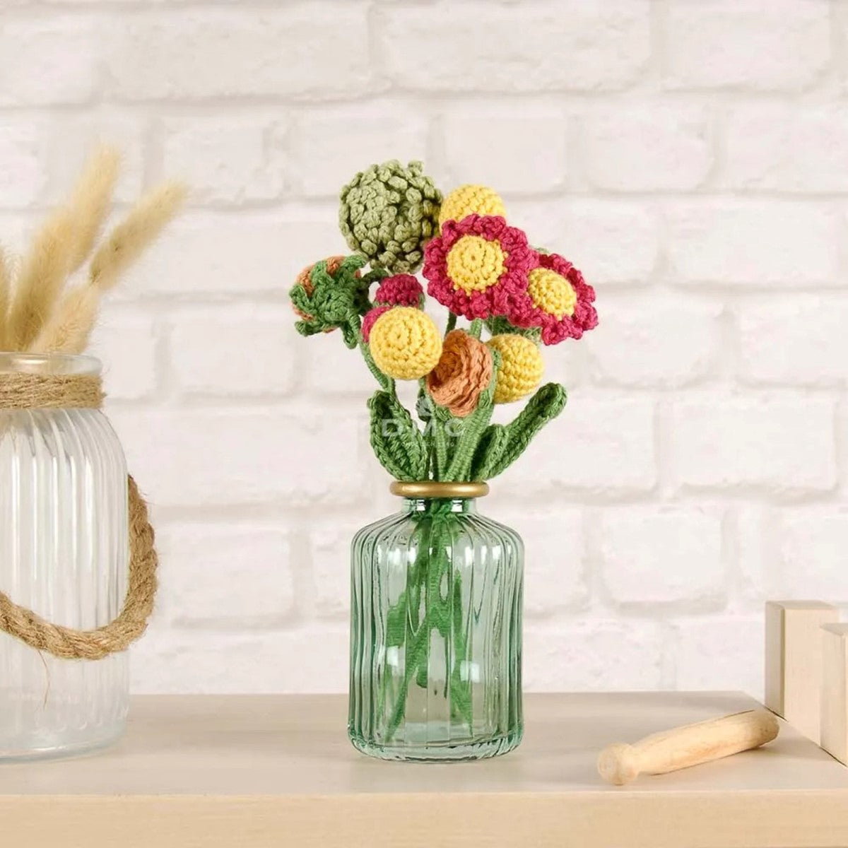 DMC - Amigurumi Kit, Flowers Collection