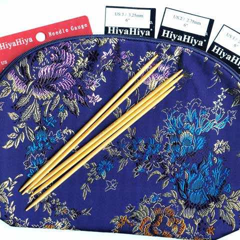 HiyaHiya - Sock Needles Set Bamboo 6" DPN - YARNBOWHiyaHiya - Sock Needles Set Bamboo 6" DPN