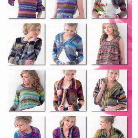 Jenny Watson Pattern Book - Noro - Flowers - YARNBOWJenny Watson Pattern Book - Noro - Flowers