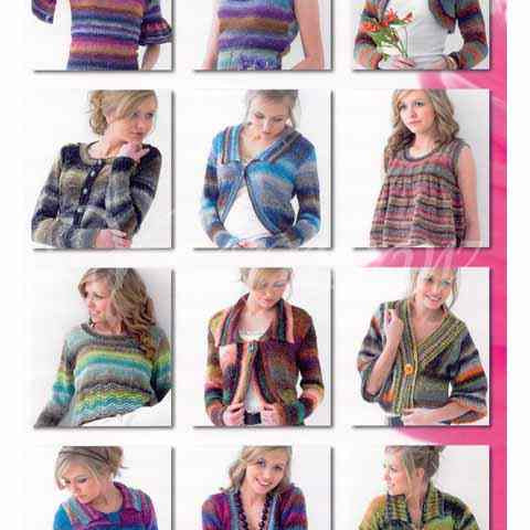 Jenny Watson Pattern Book - Noro - Flowers - YARNBOWJenny Watson Pattern Book - Noro - Flowers