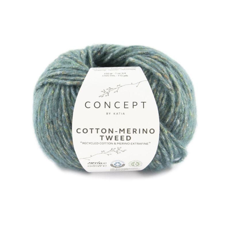 Katia, Cotton - Merino Tweed - YARNBOWKatia, Cotton - Merino Tweed