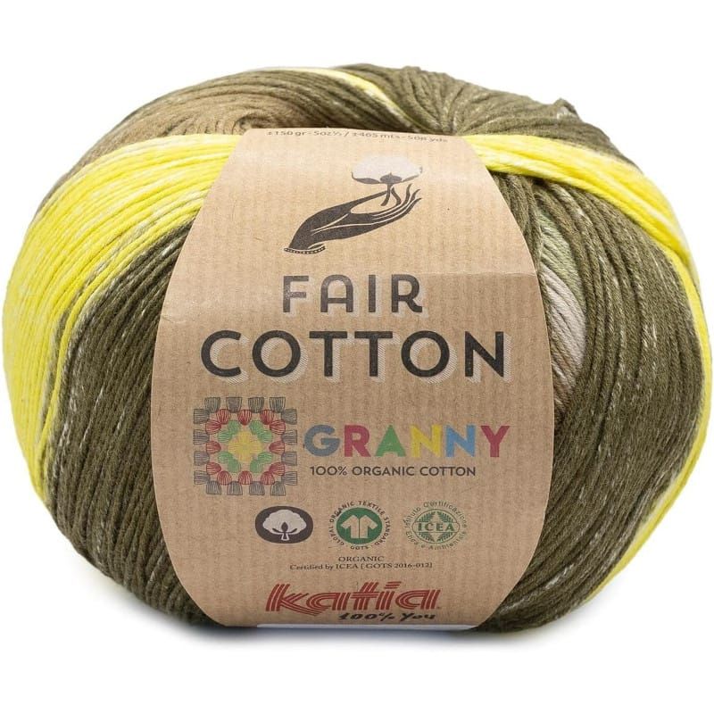 Katia, Fair Cotton Granny - YARNBOWKatia, Fair Cotton Granny