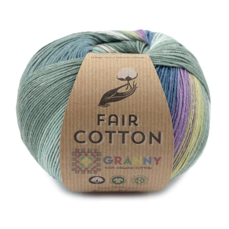 Katia, Fair Cotton Granny - YARNBOWKatia, Fair Cotton Granny