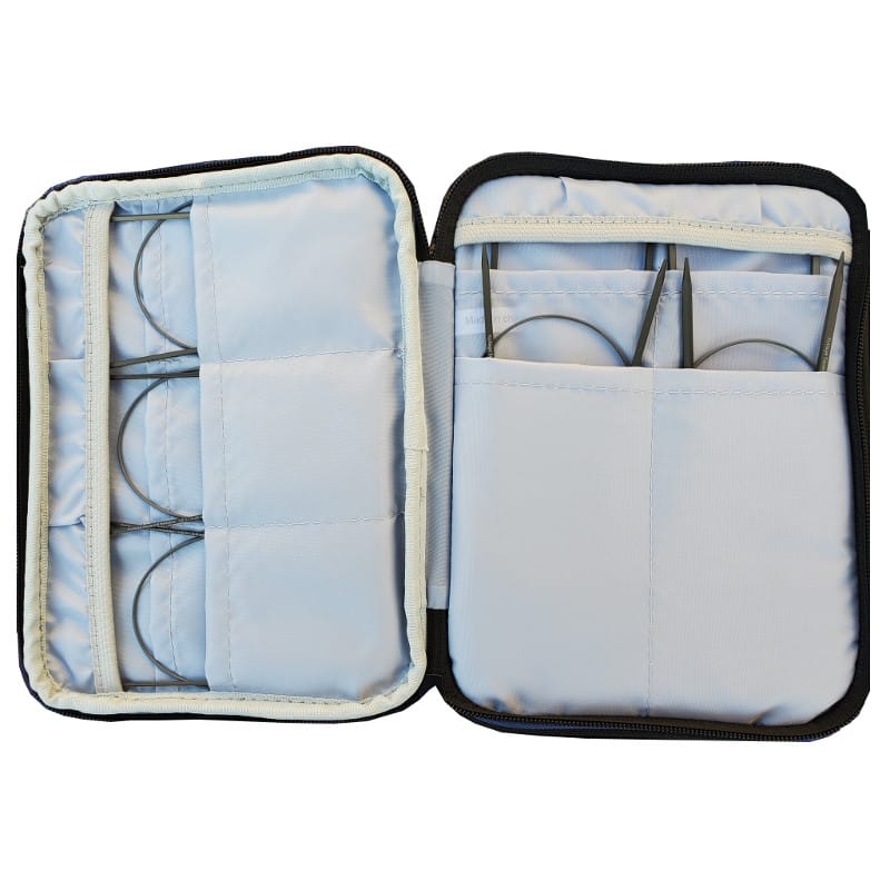 Kollage - Zipped Storage Pouch for Circular Needles and Accessories