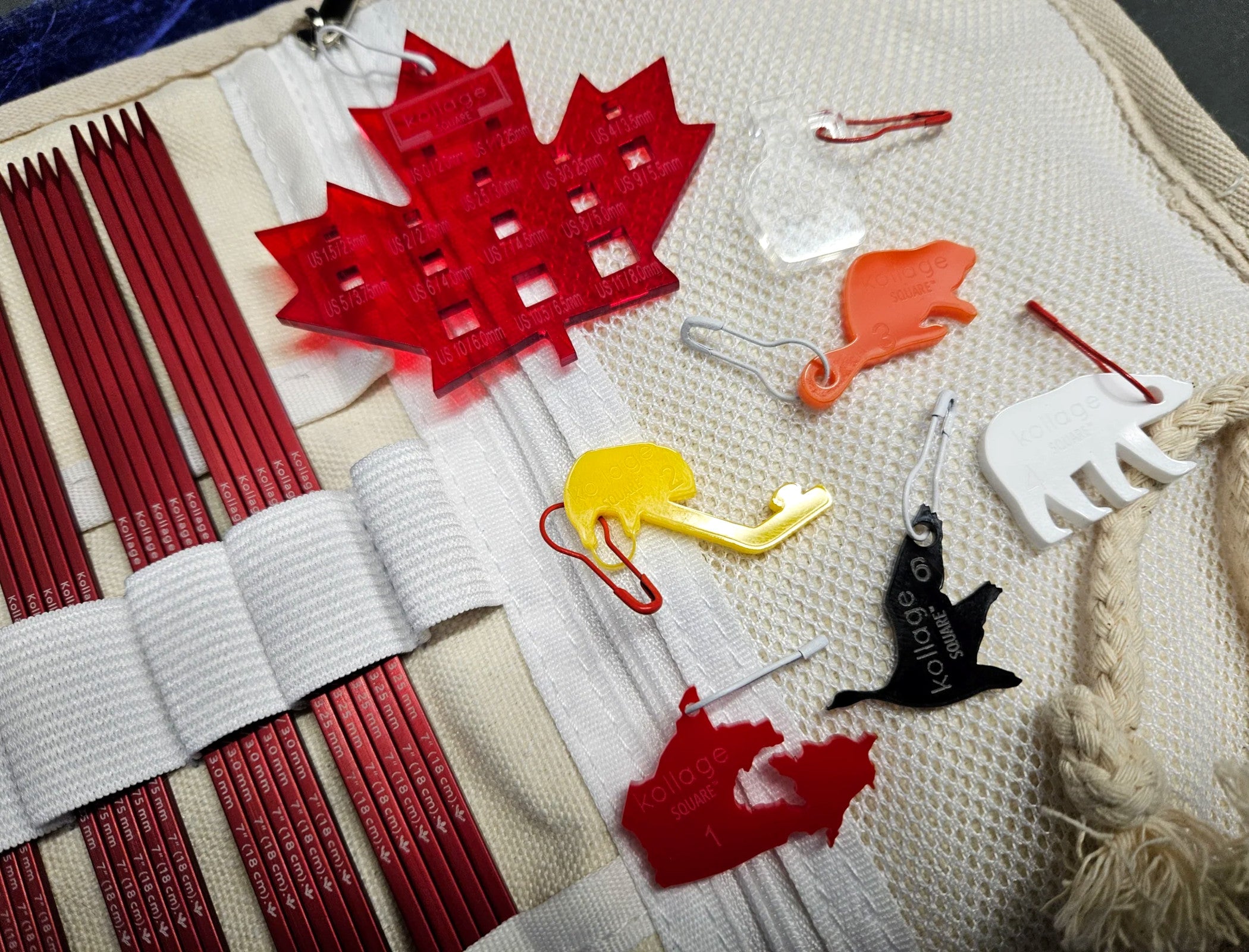 Kollage - Maple Syrup RED DPN Set 7"