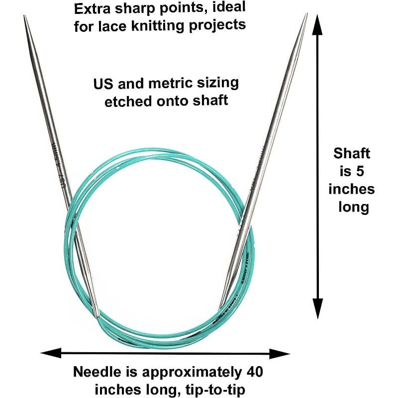 Knitter - s Pride - KnitPro - Sock Needles Set Mindful Serenity 40" - YARNBOWKnitter - s Pride - KnitPro - Sock Needles Set Mindful Serenity 40"