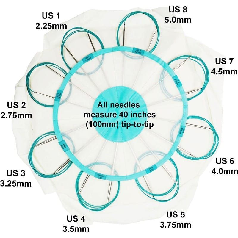 Knitter - s Pride - KnitPro - Sock Needles Set Mindful Serenity 40" - YARNBOWKnitter - s Pride - KnitPro - Sock Needles Set Mindful Serenity 40"
