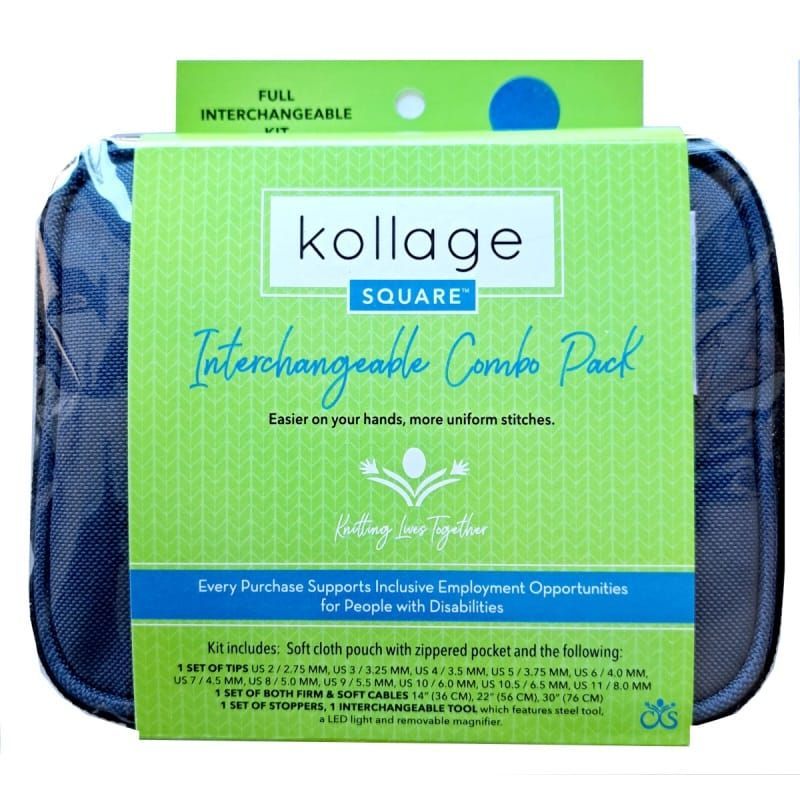 Kollage - Combo Pack Blue 3.5" Full IC - YARNBOWKollage - Combo Pack Blue 3.5" Full IC