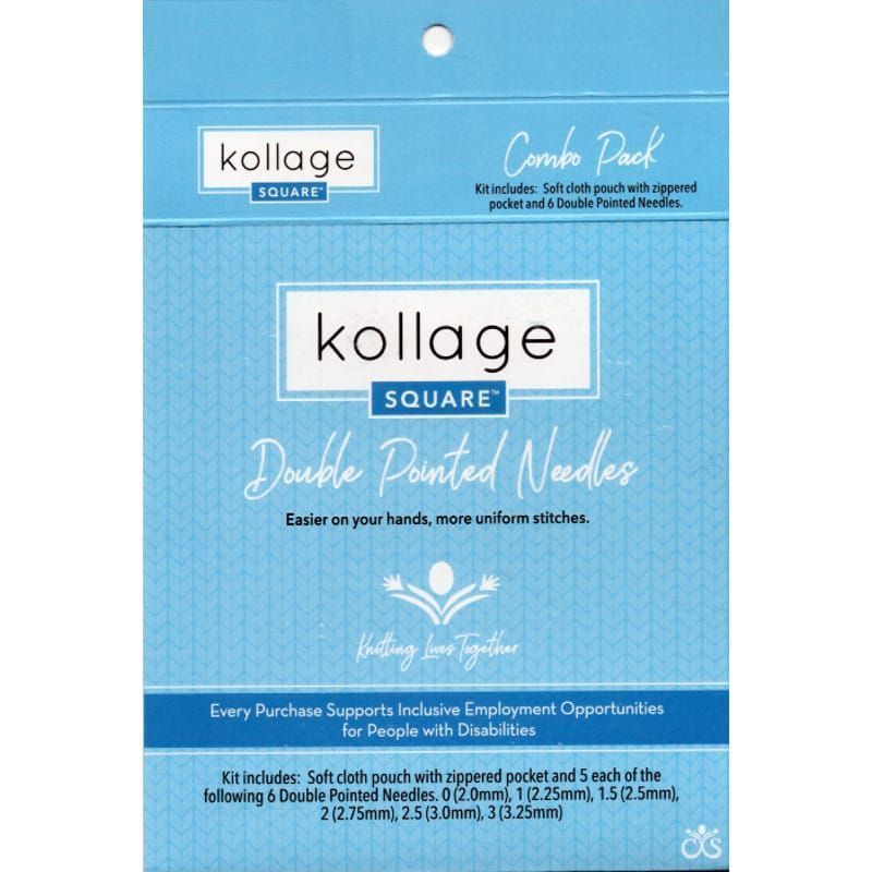 Kollage - Grey Double Pointed Needles Set 6" - YARNBOWKollage - Grey Double Pointed Needles Set 6"