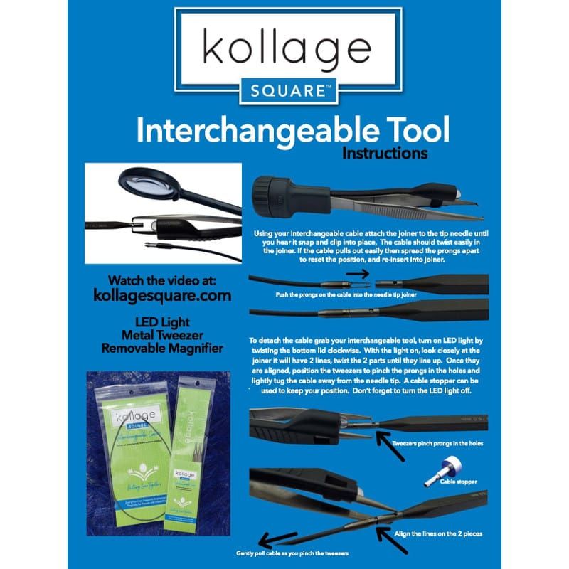 Kollage - Interchangeable Cables Connecting Tool - YARNBOWKollage - Interchangeable Cables Connecting Tool