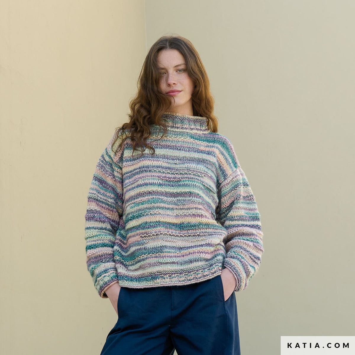 Katia, Cotton-Merino Rainbow