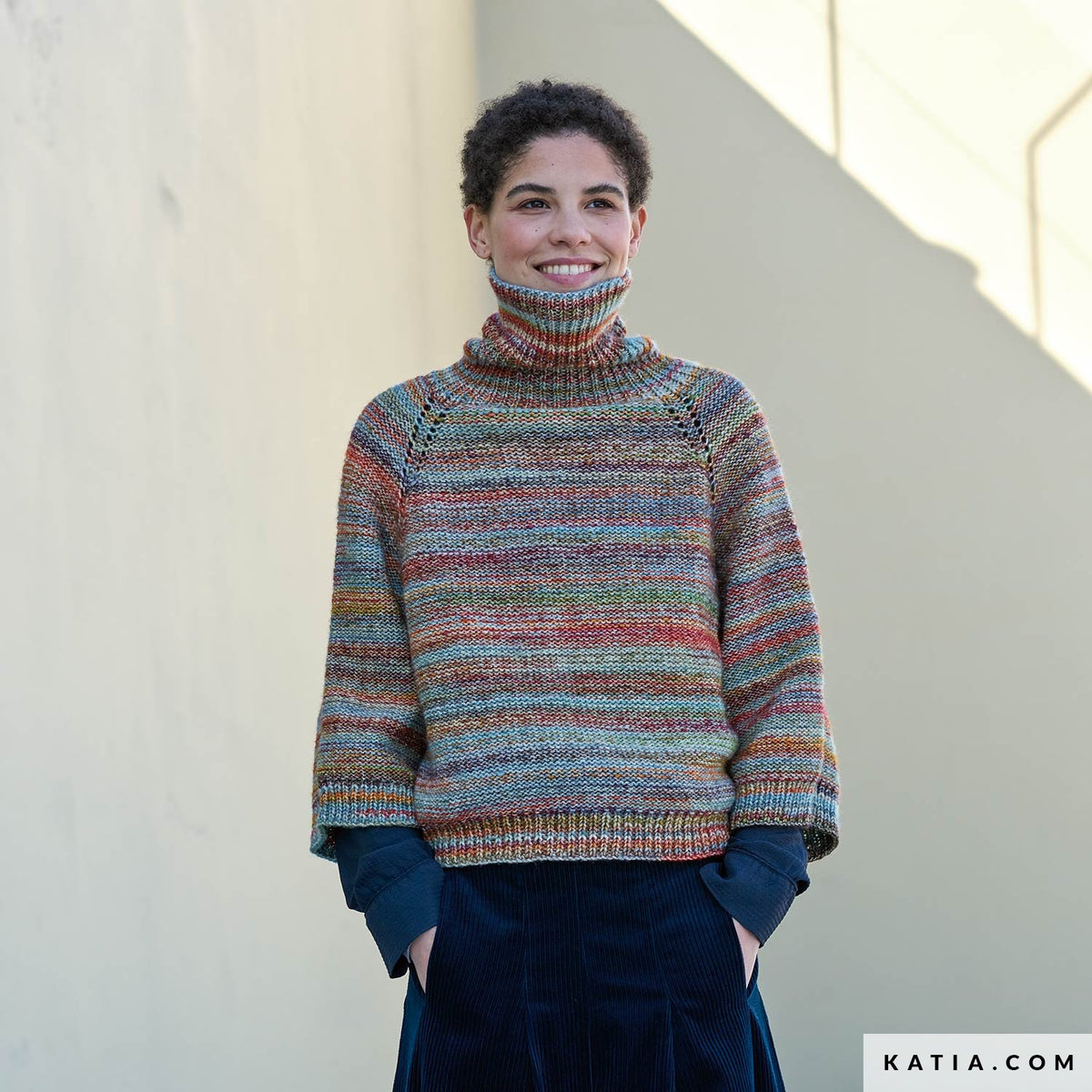 Katia, Cotton-Merino Rainbow