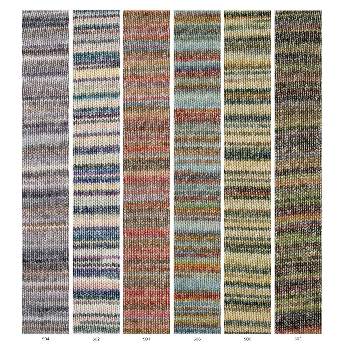 Katia, Cotton-Merino Rainbow