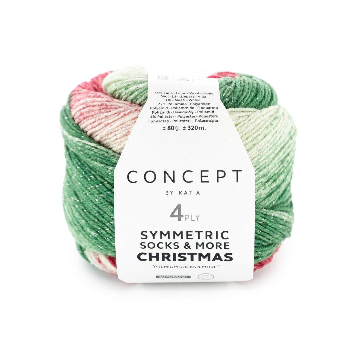 color-101 - Mistletoe - Green-Red-White