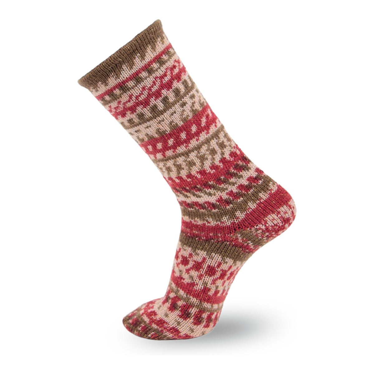 color-202 - Reindeer - Beige-Red-White