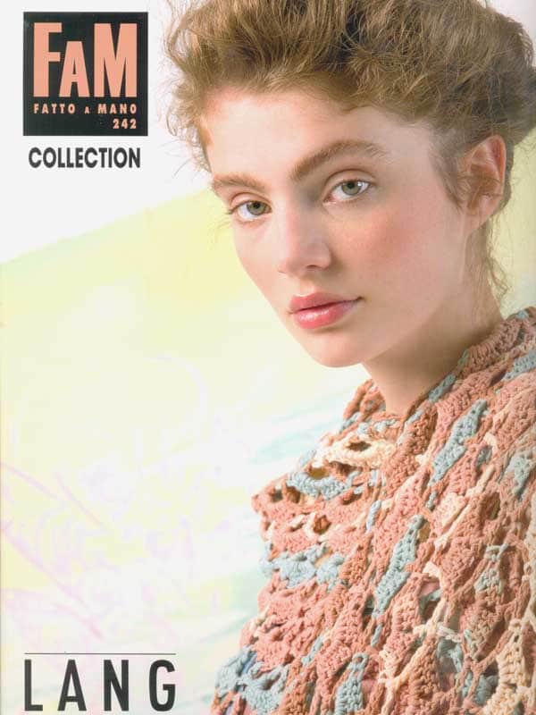 Lang Fatto a Mana Pattern Book #242. Spring/Summer - YARNBOWLang Fatto a Mana Pattern Book #242. Spring/Summer