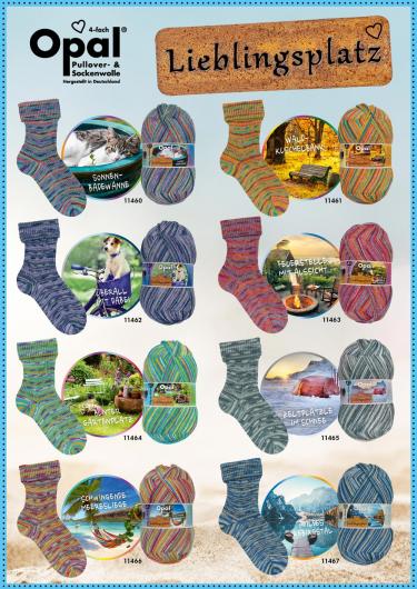 Opal, 4-Ply Sock - Favorite Place Collection