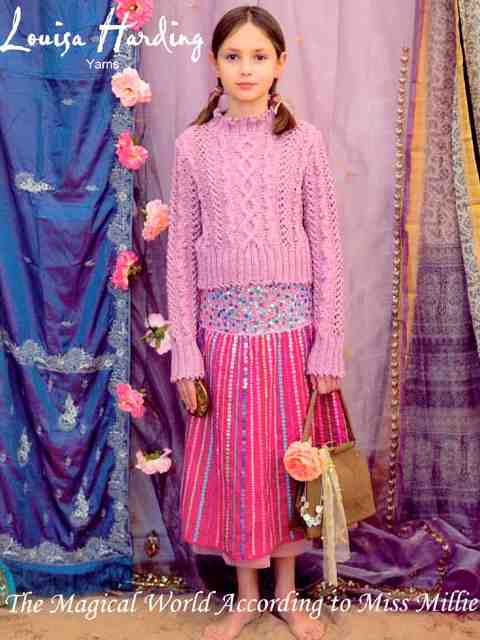 Louisa Harding Pattern Book #5. The Magical World Miss Millie - YARNBOWLouisa Harding Pattern Book #5. The Magical World Miss Millie