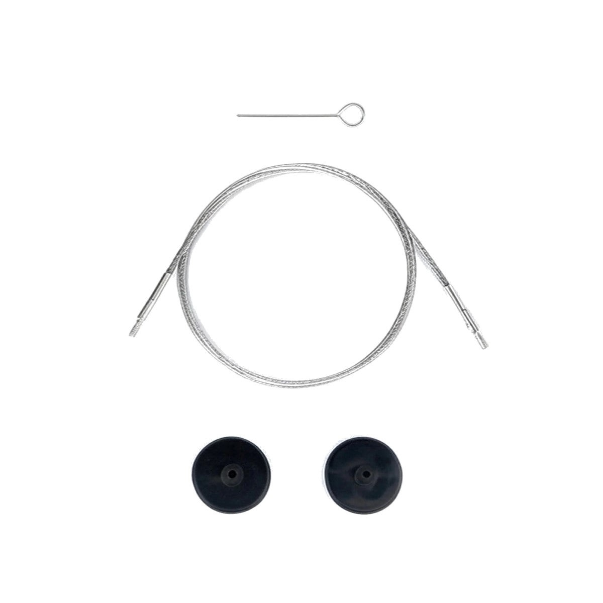 Lykke, Braided Stainless Steel Interchangeable Knitting Cords, Standard