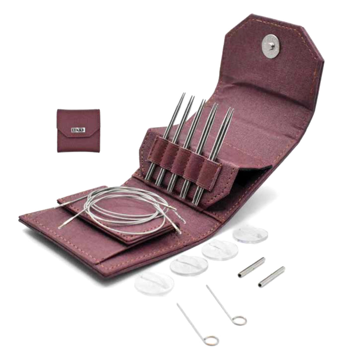 Lykke - Flight Interchangeable Set 3.5" Min Set, Maroon Case