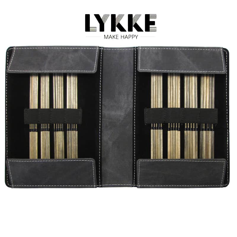 Lykke - Double Pointed Set Small in Faux Leather Pouch - YARNBOWLykke - Double Pointed Set Small in Faux Leather Pouch