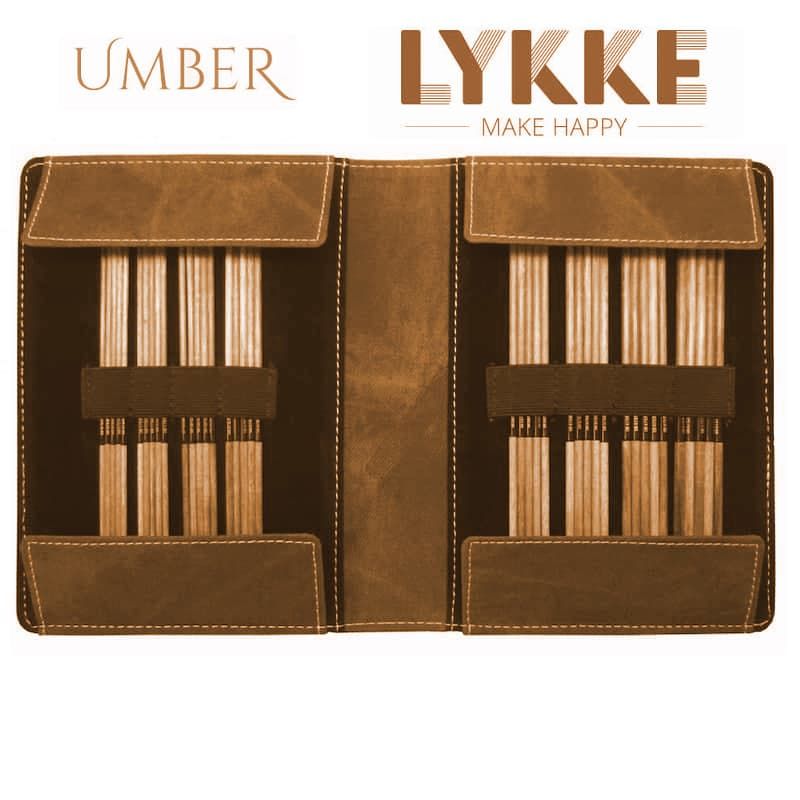 Lykke - Double Pointed Set Small in Umber Pouch - YARNBOWLykke - Double Pointed Set Small in Umber Pouch