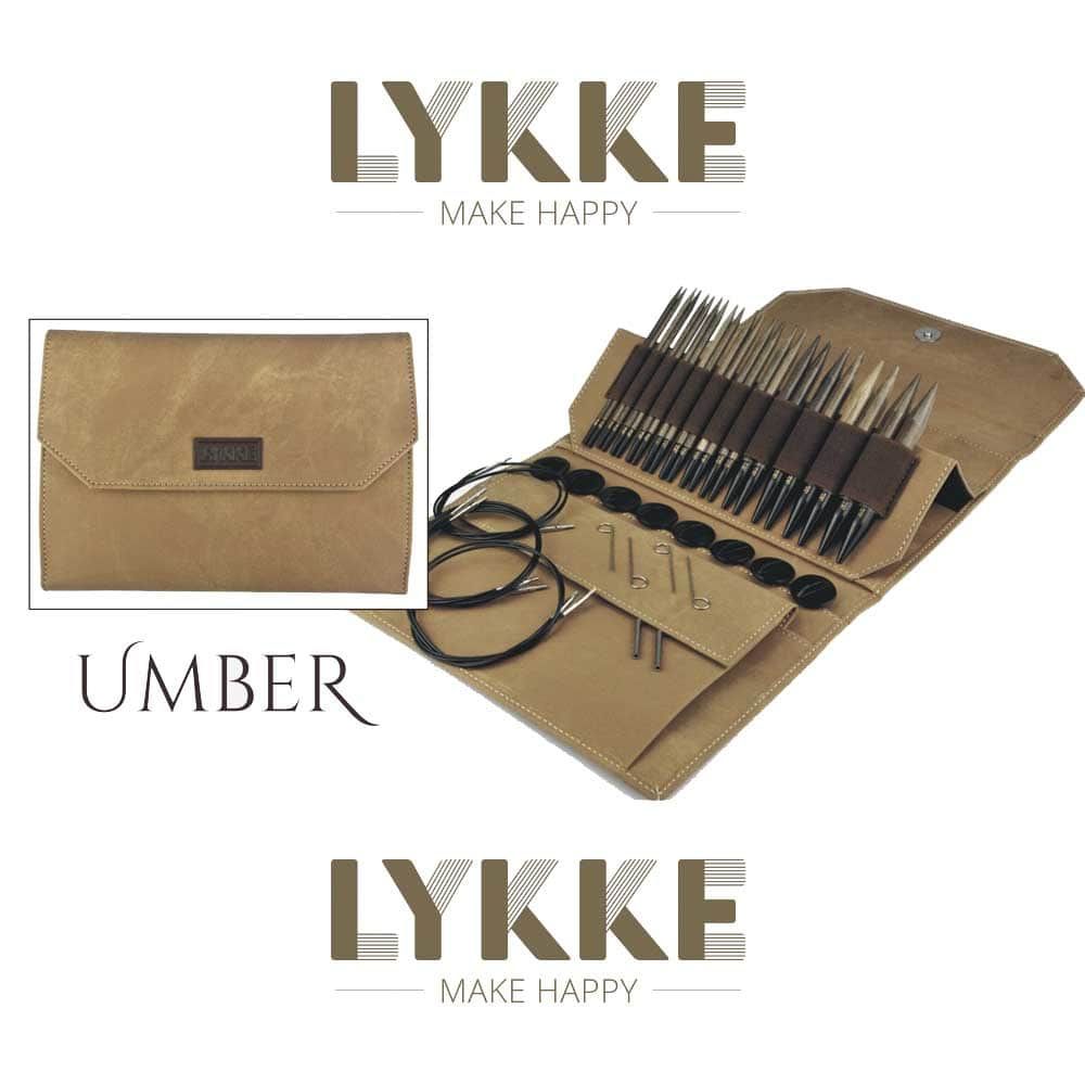 Lykke - Interchangeable Set 3.5" Umber - YARNBOWLykke - Interchangeable Set 3.5" Umber