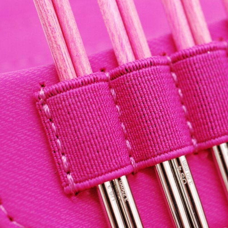 Lykke - Interchangeable Set 5" Blush Magenta Basketweave - YARNBOWLykke - Interchangeable Set 5" Blush Magenta Basketweave