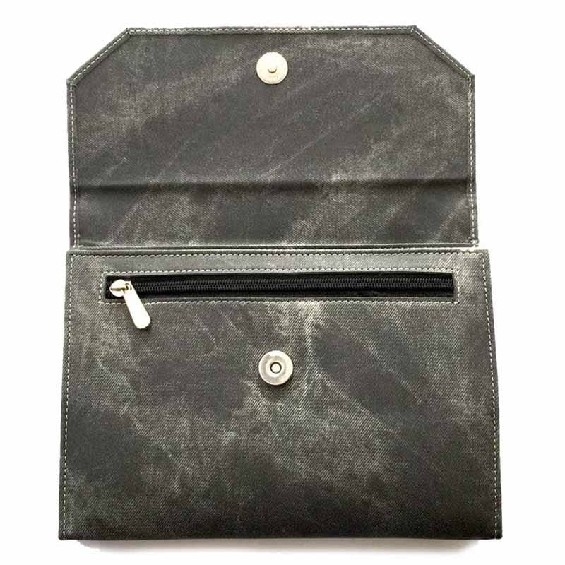 Lykke - Interchangeable Set 5" Driftwood Grey Denim Pouch - YARNBOWLykke - Interchangeable Set 5" Driftwood Grey Denim Pouch