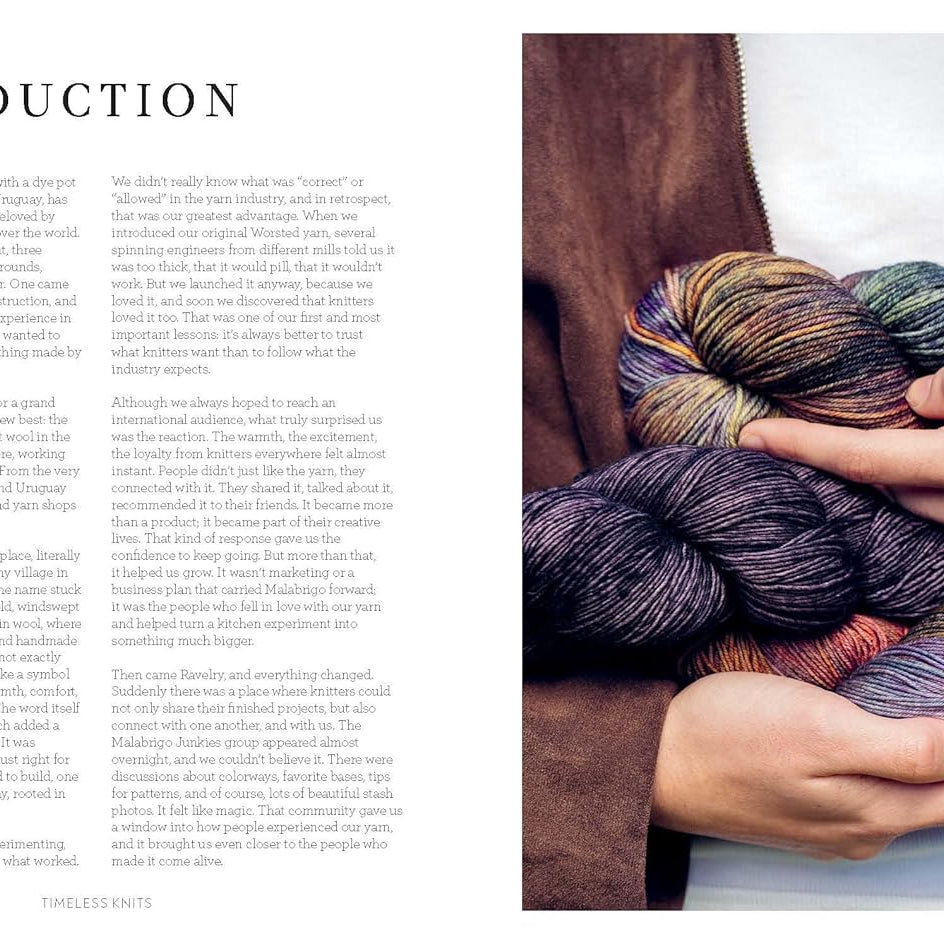 Malabrigo Pattern Book Timeless Knits