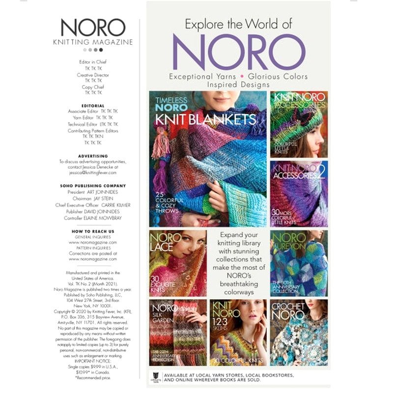 Noro Magazine #18 - YARNBOWNoro Magazine #18