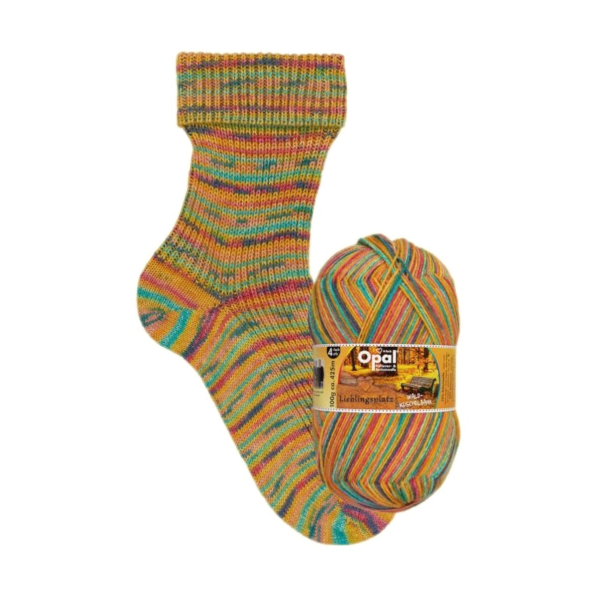 Opal, 4-Ply Sock - Favorite Place Collection