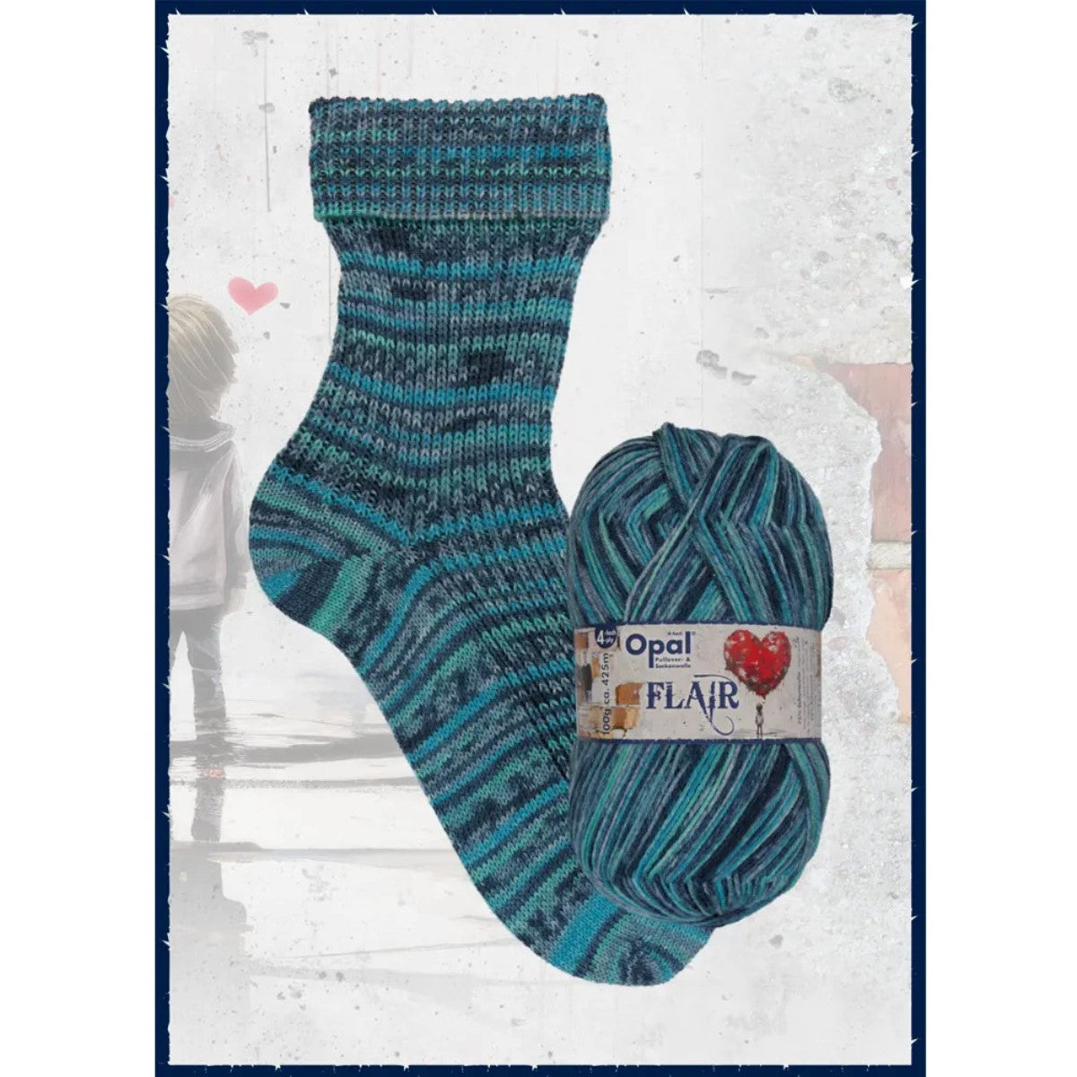 Opal, 4-Ply Sock