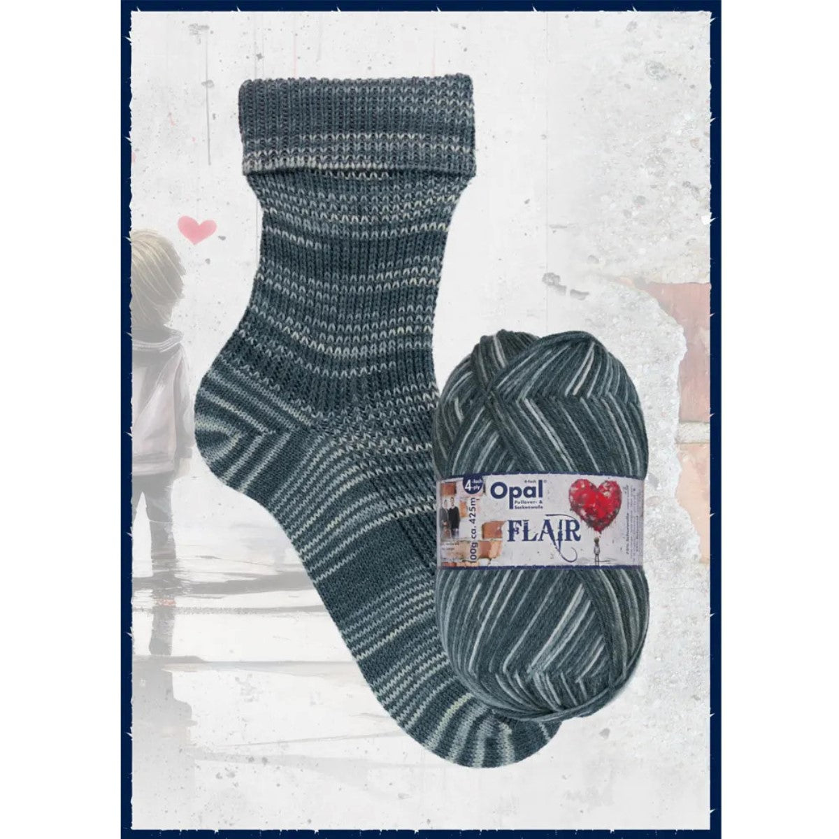 Opal, 4-Ply Sock
