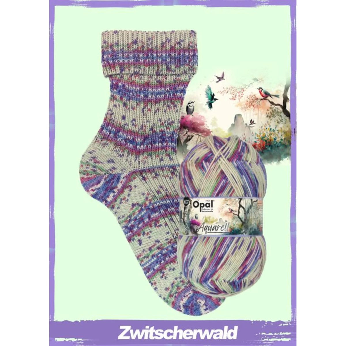 Opal, 4-Ply Sock